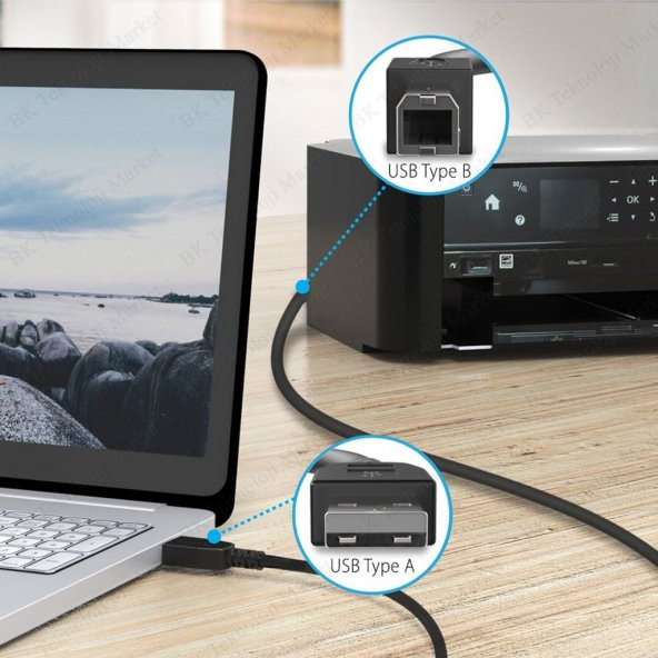 Hp Laserjet P2015n Usb Yazıcı Bağlantı Kablosu