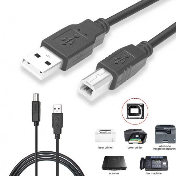 Hp Laserjet 3030 Usb Yazıcı Bağlantı Kablosu ürün görseli 1