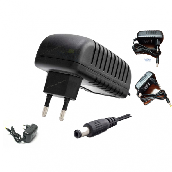 12v 2a Plastik Kasa Led Güvenlik Kamera Adaptör