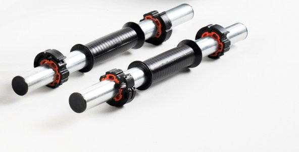 Ecgspor 2 Adet 40 Cm Krom Dambıl Barı+ 4 Adet Özel Sıkıştırma Aparatı