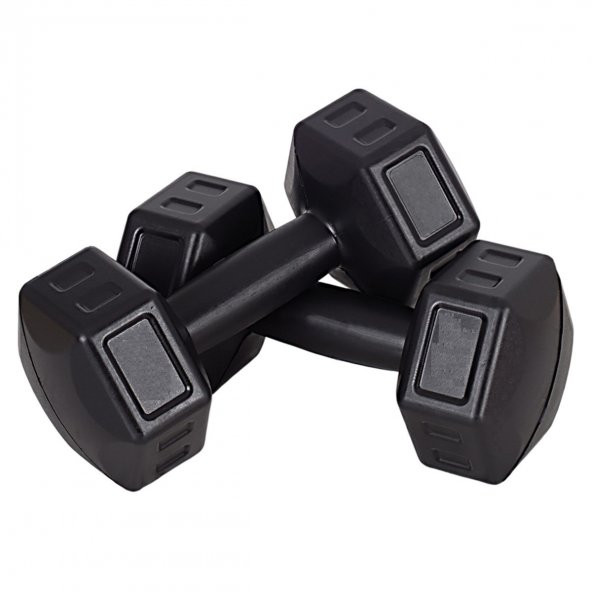 SPOR 3KG X 2 ADET DAMBIL SETİ SİYAH