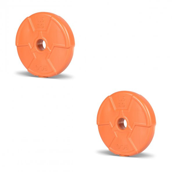 Ecgspor Özel Seri 1.5 Kg Turuncu Plaka-2 Adet