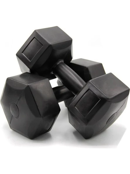 SPOR 5KG X 2 ADET DAMBIL SETİ SİYAH