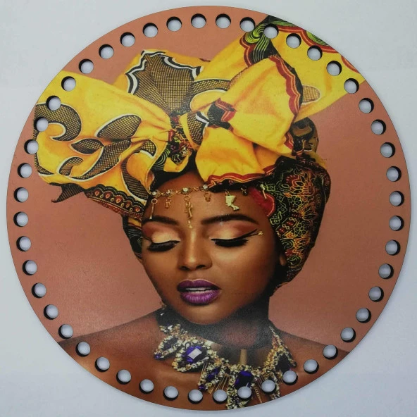 Ahşap Çanta Plakası 7274 Arap Kızı