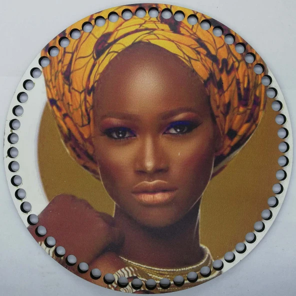 Ahşap Çanta Plakası 7072 Arap Kizi