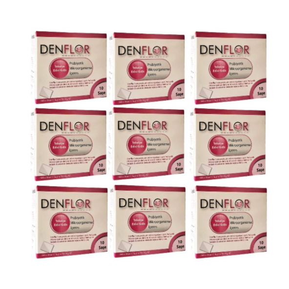 Denflor Probiyotik Şase 9'lu Paket