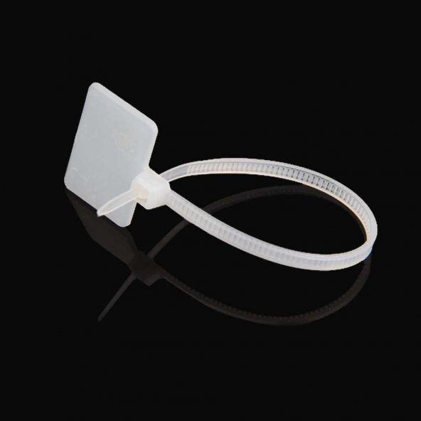 Etiketli Kablo Bağı 100x3 mm 10 cm - 100 Adet