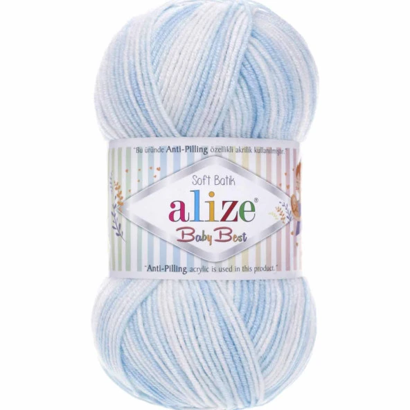 Alize Baby Best Batik El Örgü Bebe İpi 6669