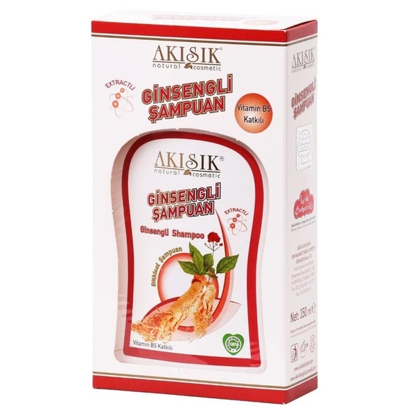Akışık Ginsengli Şampuan 350 ML - 2