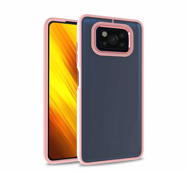 Xiaomi Poco X3 Kılıf Zore Flora Buton,Kenar Çevresi Renkli Kılıf - Resim 7