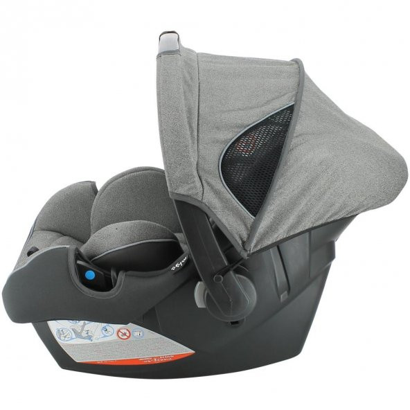 Comfymax Platinium 0-13kg Lüks Ana kucağı Oto Koltuğu - Grey - 3