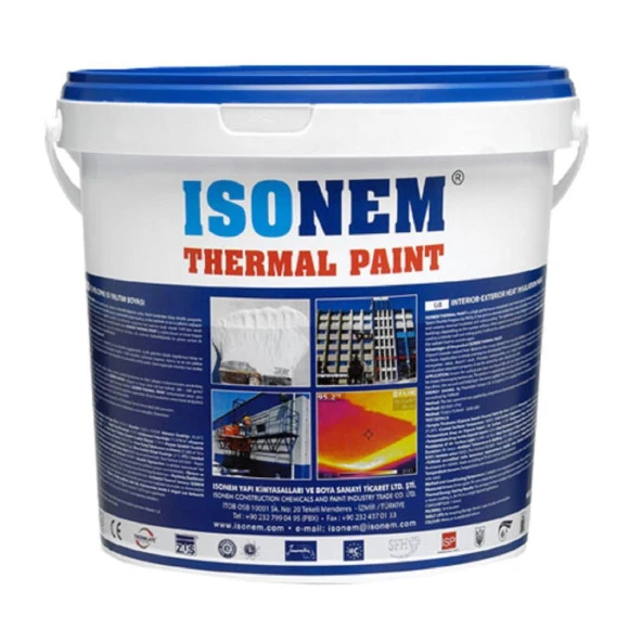 İsonem Thermal Paint Isı Yalıtım Boyası 18 Lt Beyaz