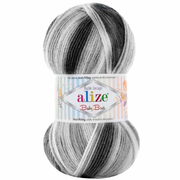 Alize Baby Best Batik El Örgü Bebe İpi 7542
