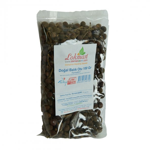 LokmanAVM Balık Otu Doğal Tane 100 Gr Paket - 3