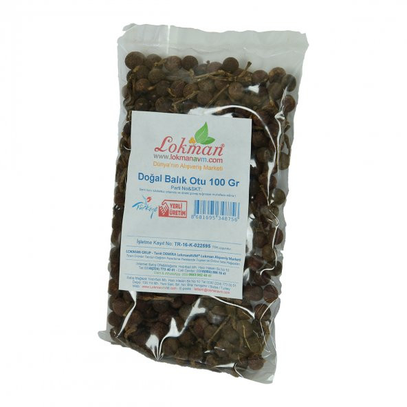 LokmanAVM Balık Otu Doğal Tane 100 Gr Paket - 4