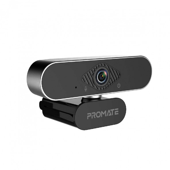 Promate Procam-2 Webcam Web Kamera Bilgisayar Kamerası Hd, Otomatik Zoomlu, Geniş