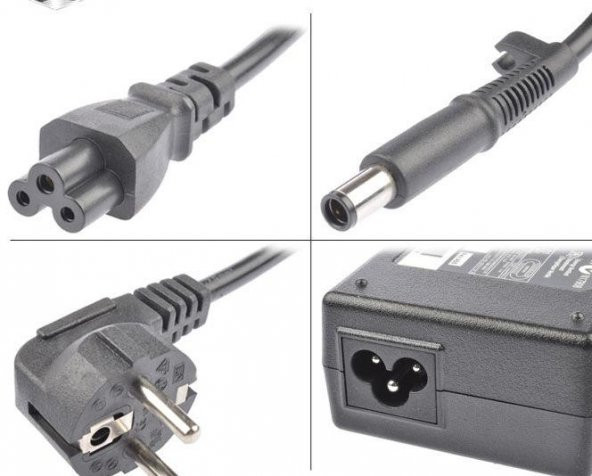 HP G62 G62-b11ET  şarj cihazı adaptör şarj aleti 1.kalite Güçlü Güvenli Adaptoru - 2