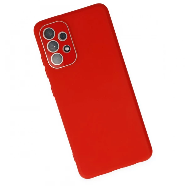 FitCase Samsung Galaxy A33 5G Glass Kamera Korumalı Lansman Silikon Kapak - 7