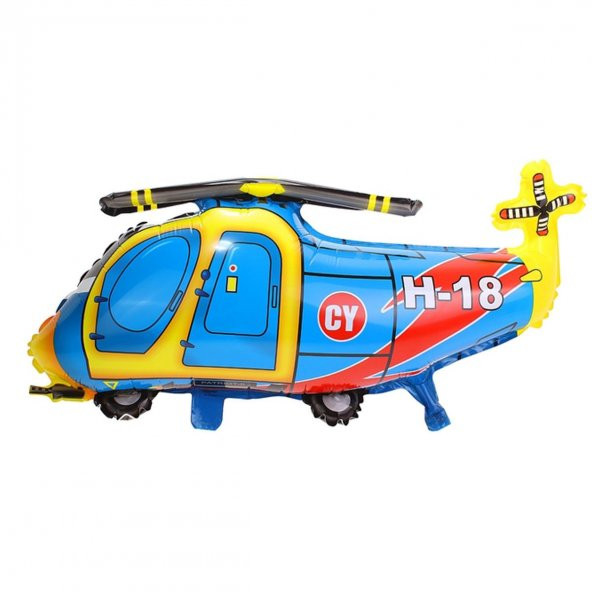 Helyuma Uyumlu Helikopter Folyo Balon H-18