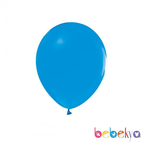 Helyuma Uyumlu Balon Mavi 12 inch 5 Adet