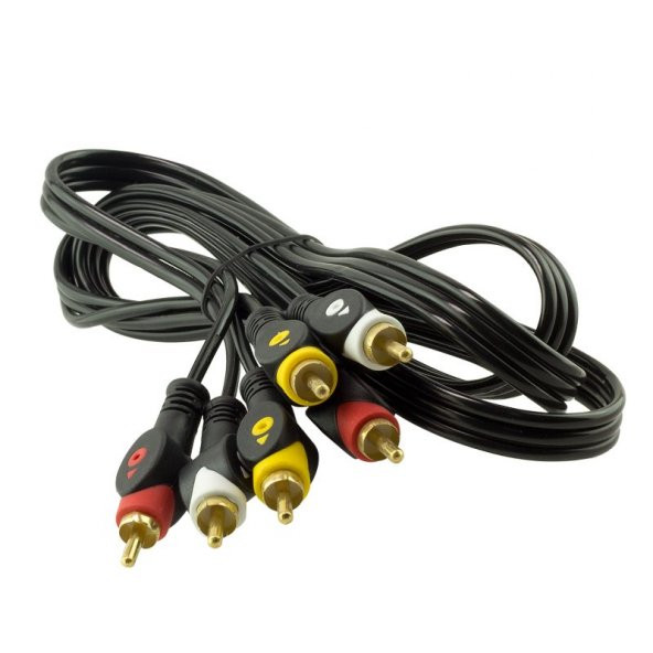 3 RCA - 3 RCA Video+Ses Kablosu - 1.5 Metre