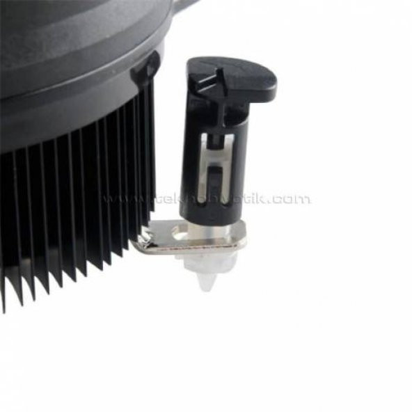 OUTLET Akasa K32 92mm PWM Fanlı Intel Uyumlu Kısa Profil İşlemci Soğutucusu (AK-CC7117EP01) - 5