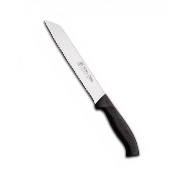 Sürmene Bıçak 61201 Tırtıklı Ekmek Bıçağı Lazerli Bileme 25 cm pimsiz