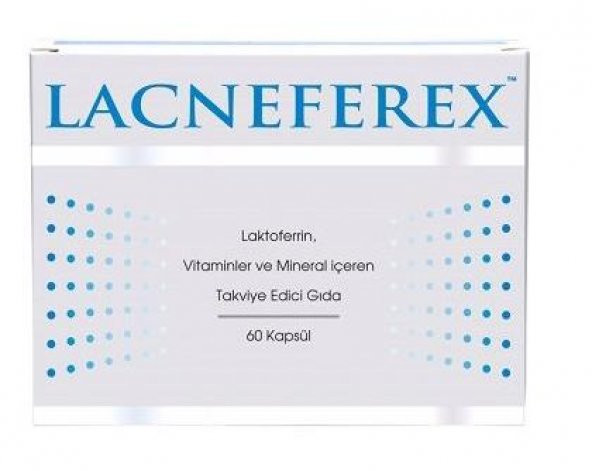 LACNEFEREX LAKTOFERRİN VİTAMİNLER VE MİNERAL 60