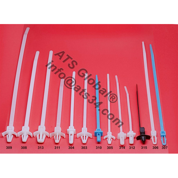 Dübelli Kablo Bağı 4.8X150 PKDB_308 Çap 6,4 mm 200 Adet - 2