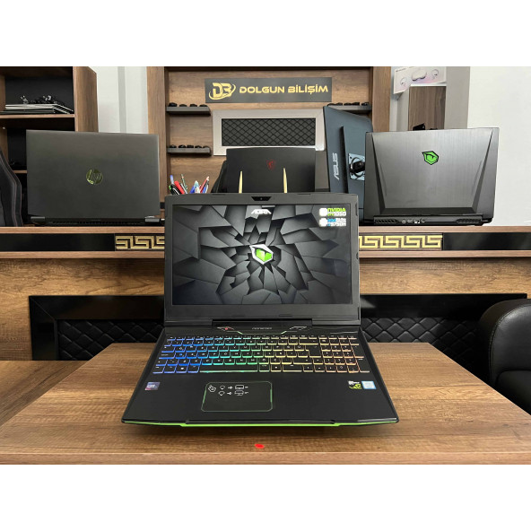 Monster Abra A5 V13.2 İKİNCİ EL i7 8750H 8GB 250GB SSD GTX1050 15.6" FHD