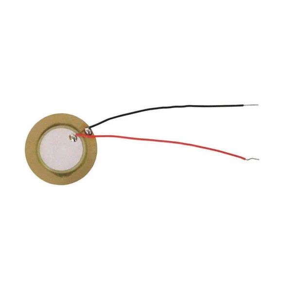 Piezo Disk Kablolu - 20mm Çap