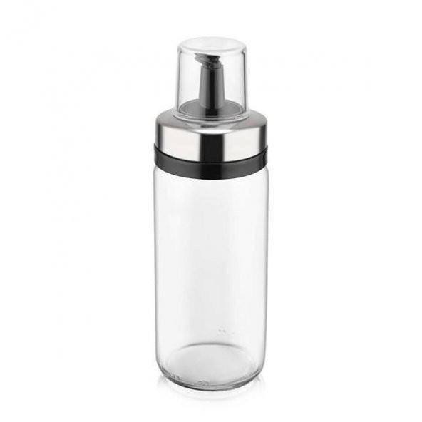 Cam Yağ Spreyi Yağ Püskürtücü Metal Sprey Yağlık Şişe 244 ML - 3