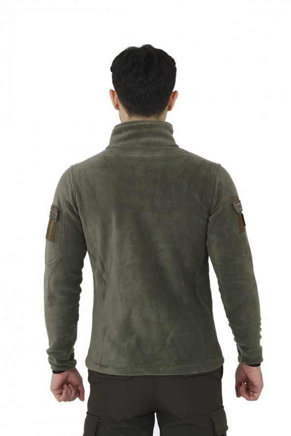 Haki Taktik Polar Hırka - 3