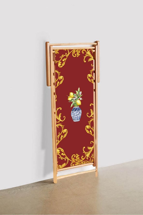 ADAWALL RED LEMON KATLANABİLİR ŞEZLONG - 2