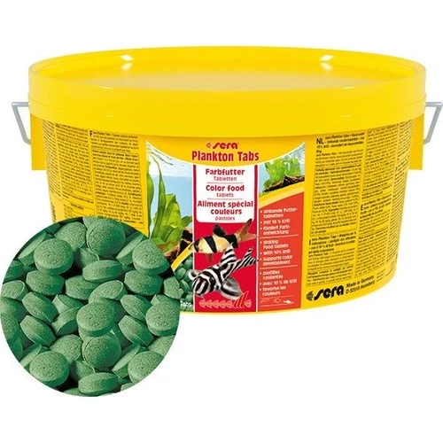 Sera Plankton Tabs Nature 100  Adet  ( 26 gr ) SKT: 11/2027