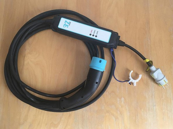 Renault / Nissan Z.E. Kablo Flexi Şarj Cihazı 3.2Kw Trick (Zoe Leaf Tesla) Plastik Aparat - 2