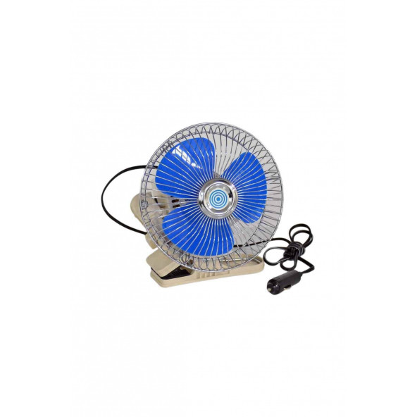 12v Oto Vantilatör 6 Inç Mandallı