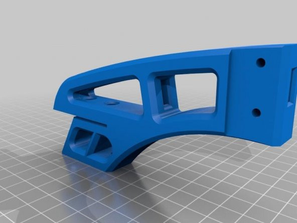 Hj-Y3 Tricopter Değiştirmeleri Plastik Aparat - Resim 2