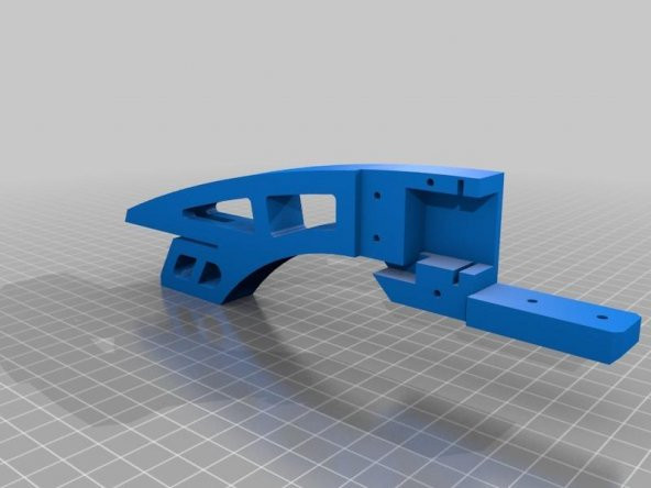 Hj-Y3 Tricopter Değiştirmeleri Plastik Aparat - Resim 5