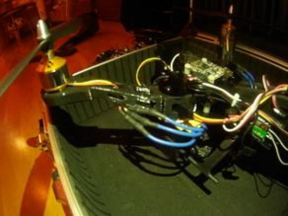 Hj-Y3 Tricopter Değiştirmeleri Plastik Aparat - Resim 6