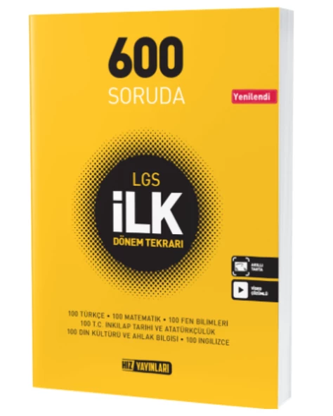 600 Soruda Lgs İlk Dönem Tekrarı
