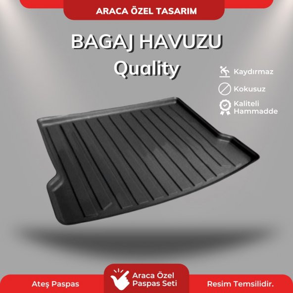 Fiat Egea Quality Bagaj Havuzu Hb / Cross Bagaj 2016-2023 - 3