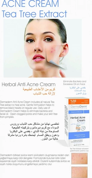 Dermaderm Sivilce Kremi - 100 gr - 2