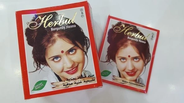 Herbul Hint Kınası Kızıl - 6 ADET ürün görseli 1