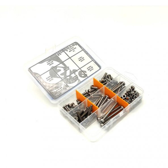125 Parça M5 İnox YSB Vida Somun ve Pul Seti - 5