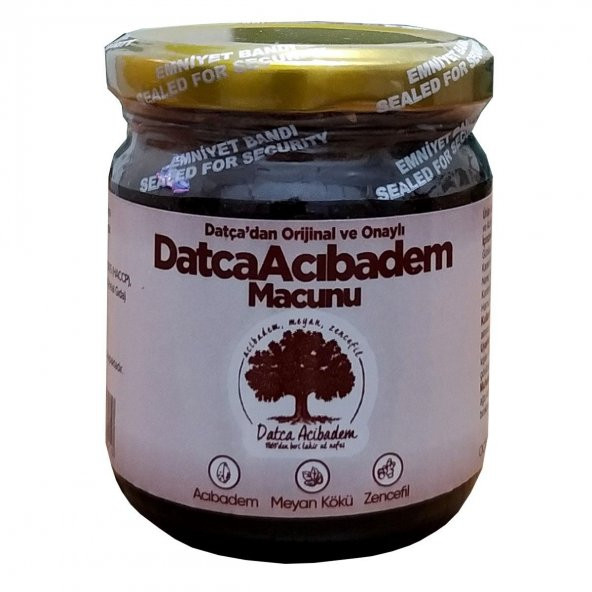 Datça Acı Badem Macunu - 240 gr