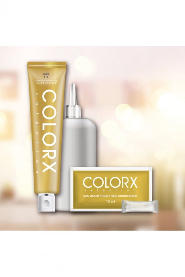 Colorx Saç Boyası Tekli Set -5.0 Açık Kahve - Resim 2