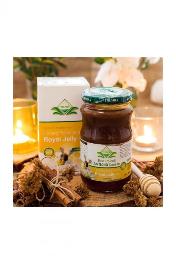 Themra Bal Polen Arısütü Karışımı 27.600 mg. 240 Gr.