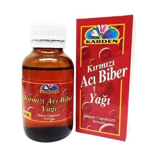 Karden Acı Biber Yağı 50 ml