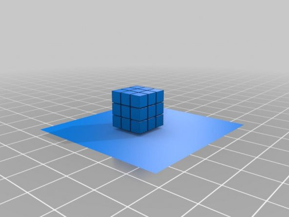 Rubik Kube Plastik Aparat - 1